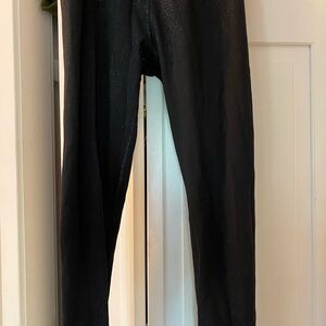 Black Shimmer Leggings Beyond Yoga